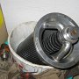 Der Hydraulikölfilter wurde ebenfalls gewechselt